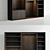 Sleek Poliform Wardrobe 3D model small image 3