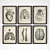 Vintage Anatomy Posters - Set of 18 3D model small image 1