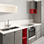 Modern Kitchen Marya Dominica 3D model small image 3