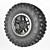 Rugged Performance: BFGoodrich Wheels 3D model small image 3