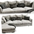 Marac Malibu 2013: Stylish Sofa for Modern Living 3D model small image 2