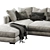 Marac Malibu 2013: Stylish Sofa for Modern Living 3D model small image 3