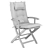 Modern Garden Dining Chairs 3D model small image 3