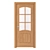 Elegant Napoleon Interior Door 3D model small image 2