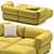 Elegant Butterfly Sofa by B&B 3D model small image 3