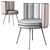 Elegant Torii Dining Chairs by Minotti 3D model small image 4