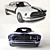 Vintage American Muscle: Ford Mustang Boss 429 3D model small image 2