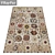 Luxury Carpets Set - High Quality Textures 3D model small image 2