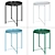 Gladom Steel Serving Table 3D model small image 2