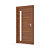 V-Ray Compatible Entrance Door 3D model small image 2