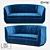Elegant LoftDesigne 1691 Sofa 3D model small image 1