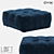 Puff LoftDesign 2994 - Stylish and Comfy 3D model small image 1