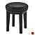 Elegant Poney Stool by Christian Liaigre 3D model small image 1