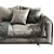 Luxury Malibu Sofa 3D model small image 3