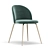 Elegant Iris Chair - Russian Translation 3D model small image 2