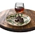 Whiskey Delight: JackDaniels with Almonds & Chocolate 3D model small image 4