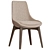 Italian Elegance: Ditre Linear Chair 3D model small image 6