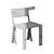 SuperBambi Chair: Versatile Transformable Seating 3D model small image 3