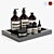 Modern Bathroom Accessories Set 3D model small image 1