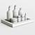 Modern Bathroom Accessories Set 3D model small image 2