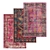 High-Quality Carpet Set: 3 Variants 3D model small image 1