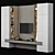 Sleek TV Set - 450cm x 300cm x 50cm 3D model small image 2