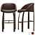 Elevate Your Space With Kelly Wearstler's Cine Barstool 3D model small image 1
