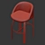 Elevate Your Space With Kelly Wearstler's Cine Barstool 3D model small image 2