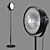 Elegant Floor Lamp: Svartnora 3D model small image 1