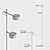 Nordlux CLYDE Modern Floor Lamp 3D model small image 2