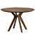 Clark Round Dining Table: Stylish and Versatile 3D model small image 4