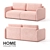 Nord 100 + 100 Felicita Strada Sofa 3D model small image 1