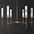 Glowing Elegance: Vela Chandelier 3D model small image 1