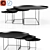 B&B Italia Fat-Fat Table Set: Elegant Design with PBR Materials 3D model small image 1