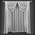 Elegant Polys-Verts Curtain Set 3D model small image 2