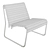 Farallon Sled Base Easy Chair 3D model small image 1