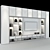 Modern TV Shelf 0242 3D model small image 3