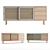 Colonel STRAW Sideboard: Stylish Storage Solution 3D model small image 1