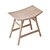 Versatile Oak Osso Stool 3D model small image 2