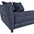 Elegant Sorrento Couch: Stylish Decor for Your Home 3D model small image 2