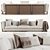 Luxurious Cestone Sofa 3D model small image 1