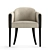 Elegant Kingsley Dining Chair 3D model small image 2