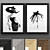 Sleek Art Frame 553: 2 Frames, 4 Textures! 3D model small image 1