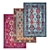 Luxury Carpet Set: High-Quality Textures+h3-Vray/CDisplace (1656) 3D model small image 1