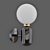 Aballs Wall Lamp: Elegant Illumination for Your Walls 3D model small image 3