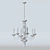 Ashley Home Accents Chandelier: Elegant Illumination for Your Home 3D model small image 5