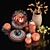 Autumn Harvest: Set of 8 Decorative Pumpkin Decor 3D model small image 3