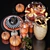 Autumn Harvest: Set of 8 Decorative Pumpkin Decor 3D model small image 4