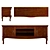 Modern TV Stand with Storage - Panamar 3D model small image 2