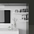 Modern TV Stand Set 111 3D model small image 2